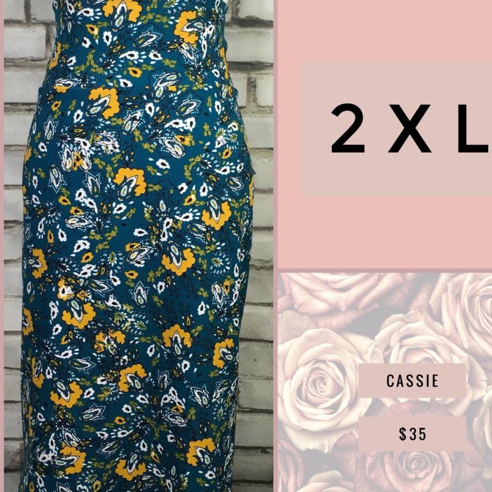LuLaRoe Cassie Skirt NWT